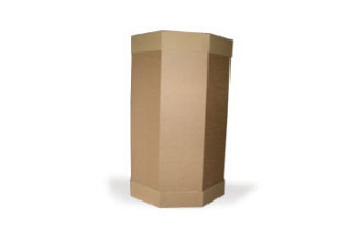 Октабина – коробка из гафрокартона высокой плотности.